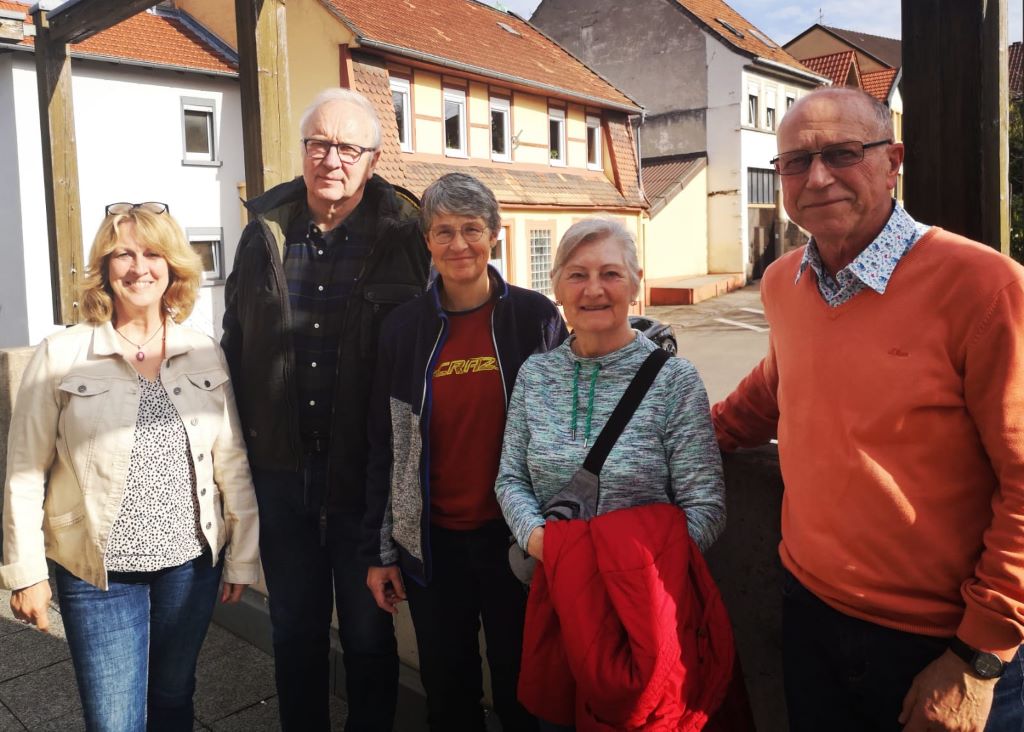 Pollichia-Tagung - kurze Pause zwischen zwei Vorträgen für unsere kleine Gruppe